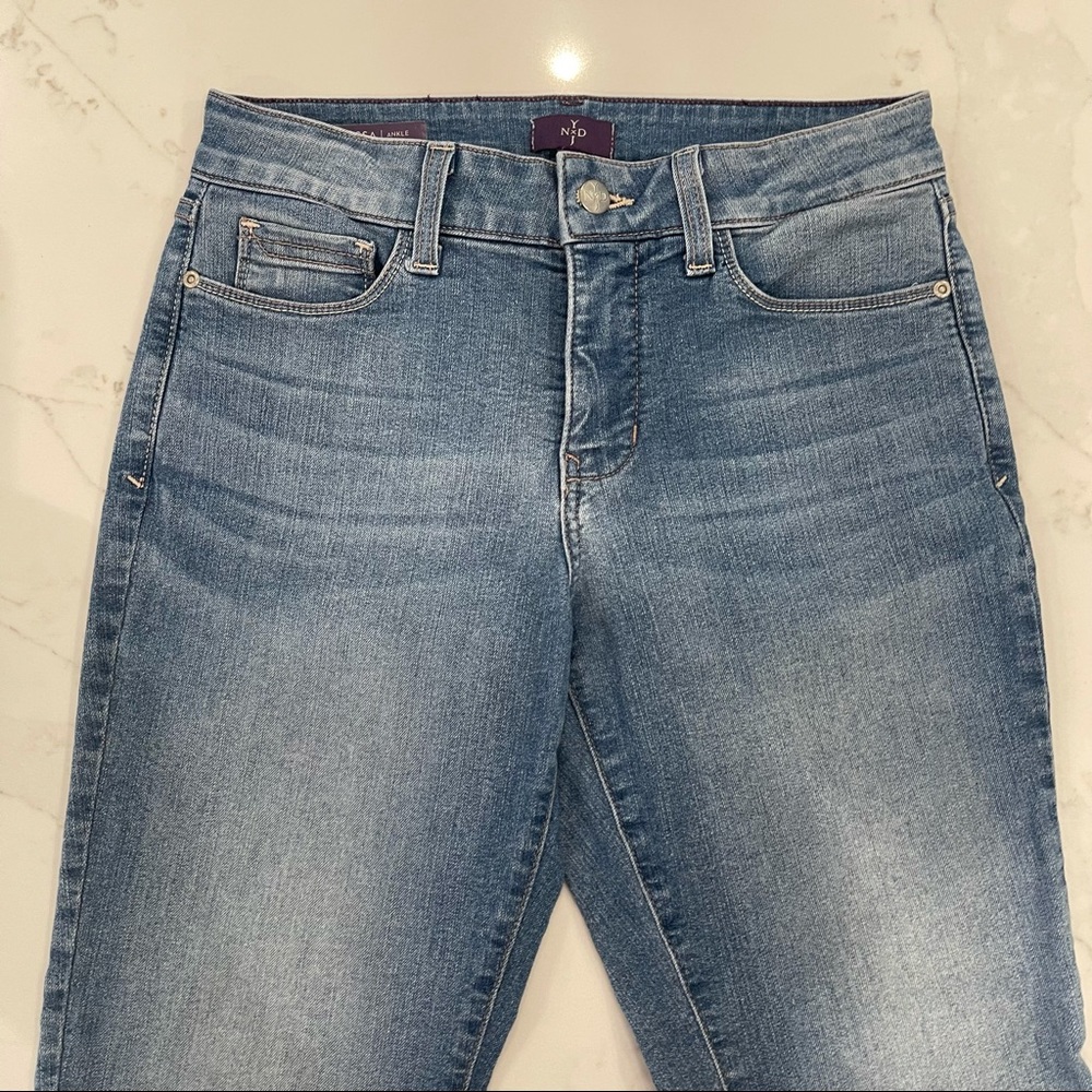 NWOT NYDJ Clarissa ankle jeans - Picture 8 of 14